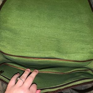 15inch Crossbody Leather Laptop Bag